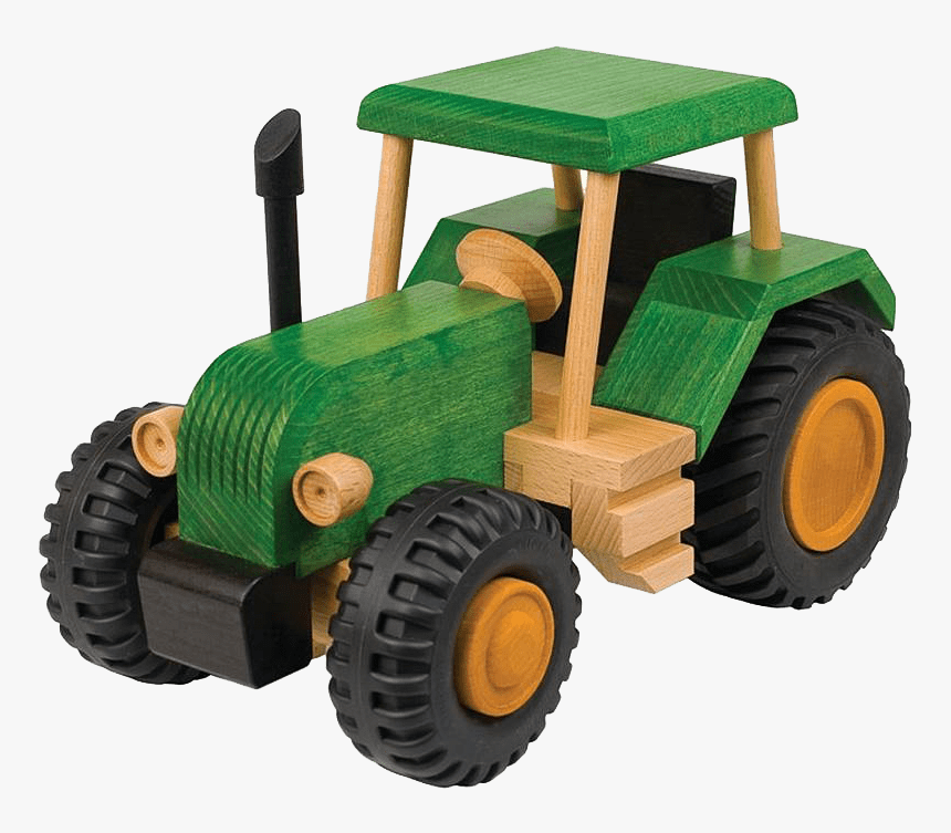 Toy Wooden Tractor Transparent Background Image - Transparent Background Toy Png, Png Download, Free Download