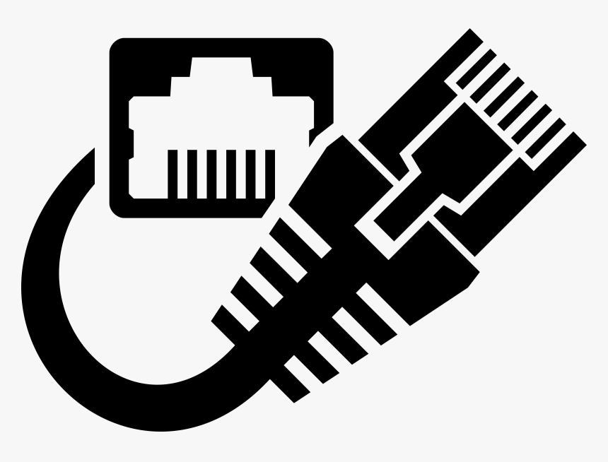 Network Cable Symbols - Ethernet Png, Transparent Png, Free Download