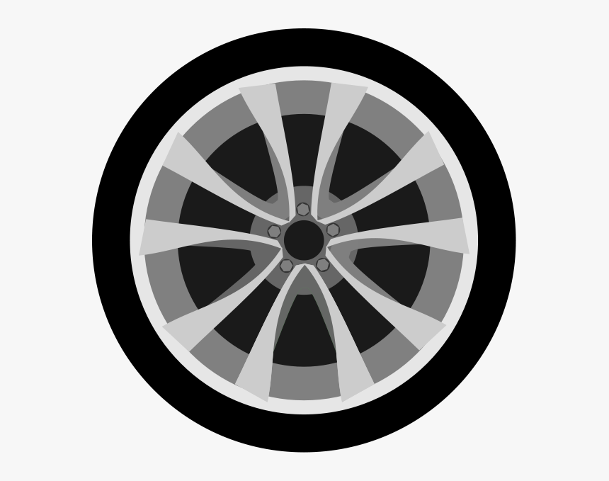 Car Wheel Png - Car Wheel Cartoon Transparent, Png Download - kindpng.