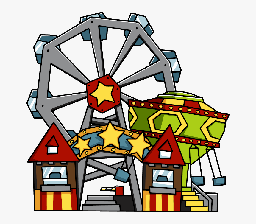 Amusement Park Clipart Png, Transparent Png, Free Download