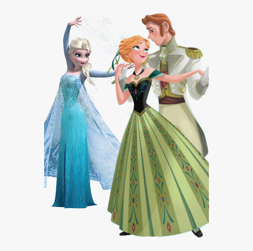 Transparent Elsa Png Transparent - Frozen Hans En Anna, Png Download, Free Download