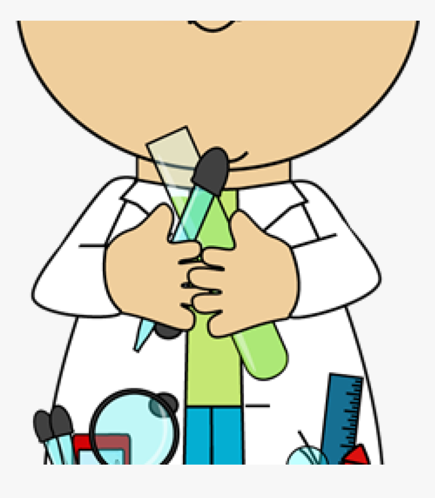 Kids Science Clipart Science Clip Art Science Images - Gafetes Para Feria Cientifica, HD Png Download, Free Download