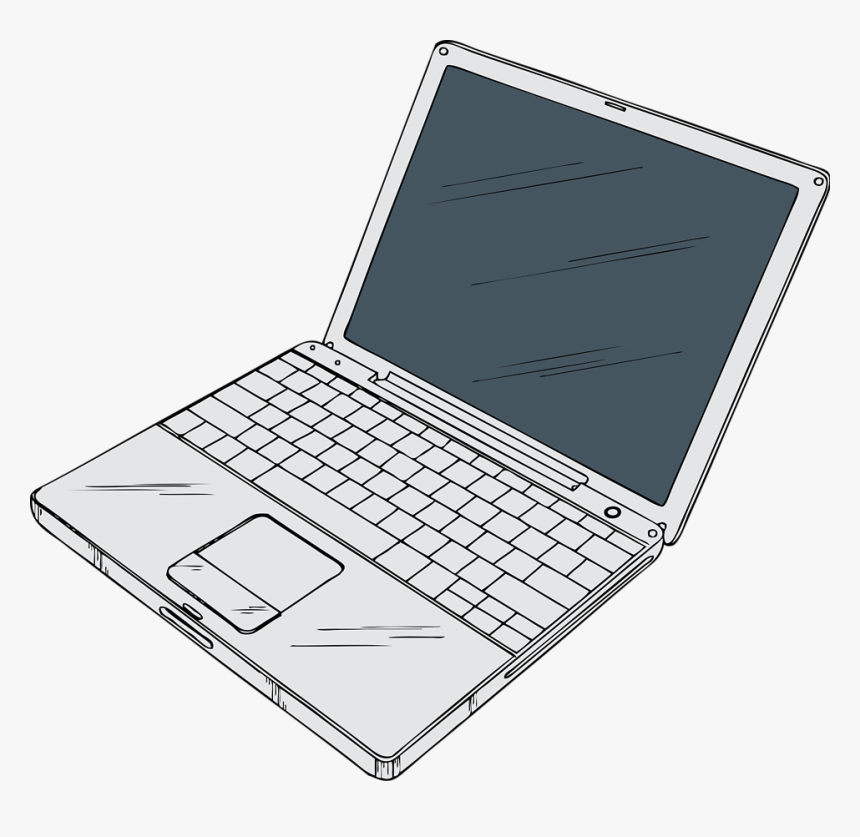 Computer Clipart Laptop Acer - Transparent Background Computer Clipart, HD Png Download, Free Download