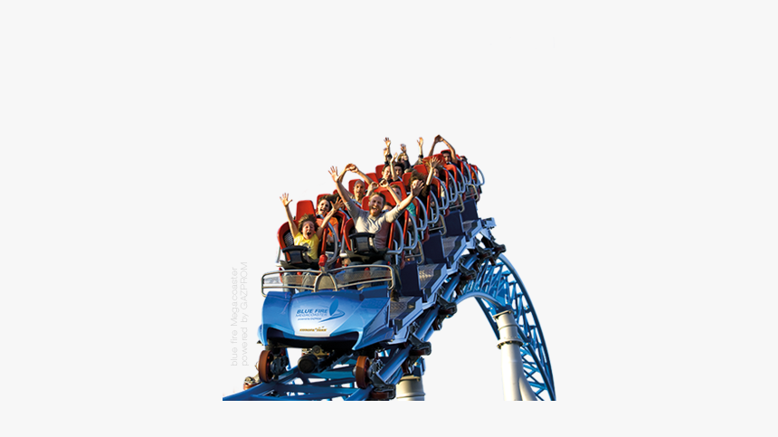 Amusement Park Png Transparent Image - Roller Coaster Ride Png, Png Download, Free Download