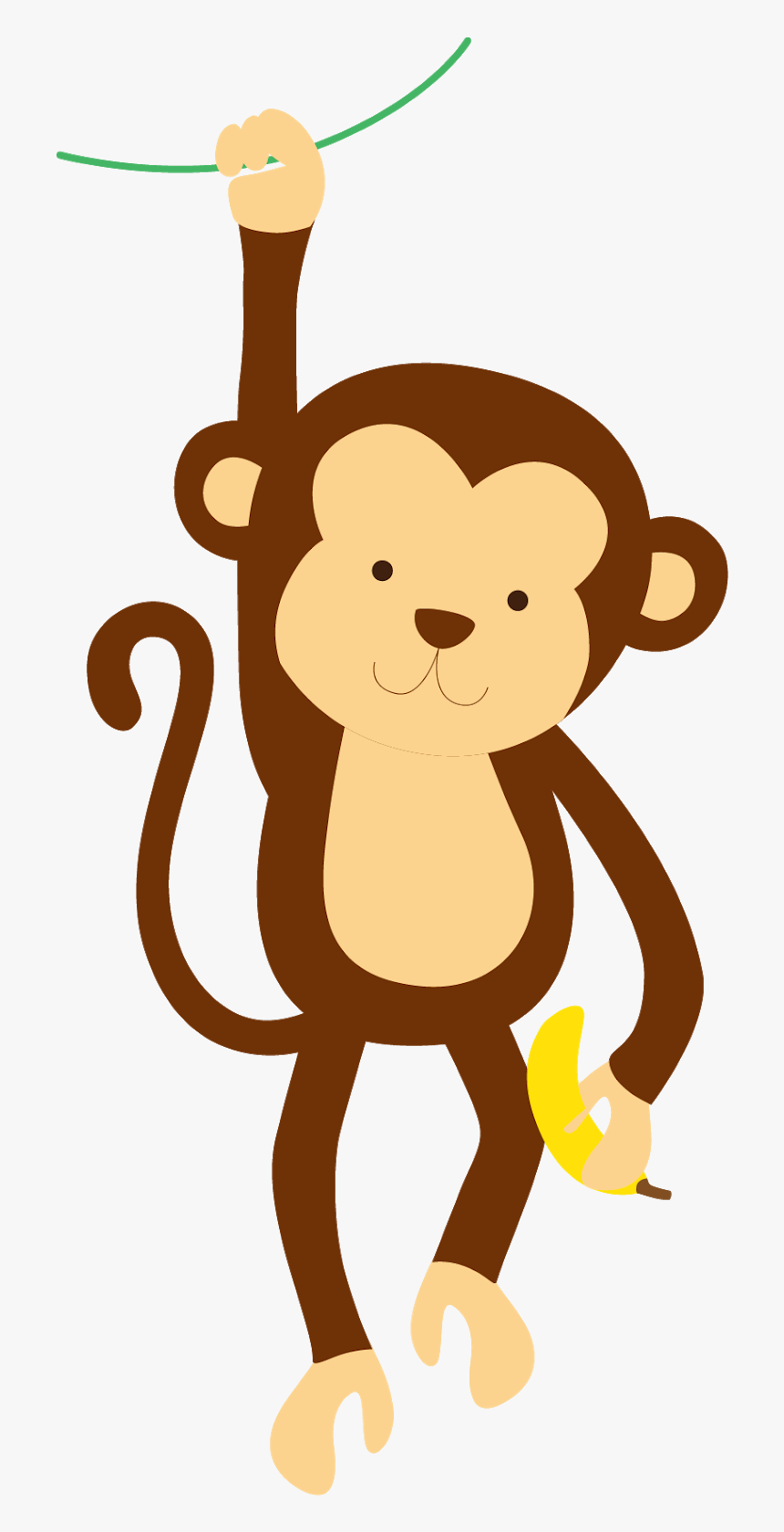 Chimpanzee Cartoon Clip Art - Cartoon Monkey Transparent Background, HD Png Download, Free Download