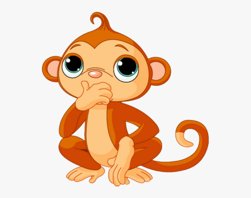 Cartoon Monkey Transparent Background, HD Png Download, Free Download