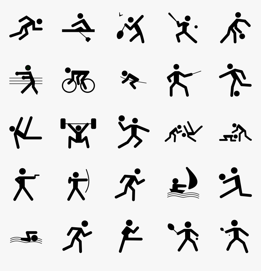 Sports Symbols Clip Arts - Sports Symbols Clip Art, HD Png Download, Free Download