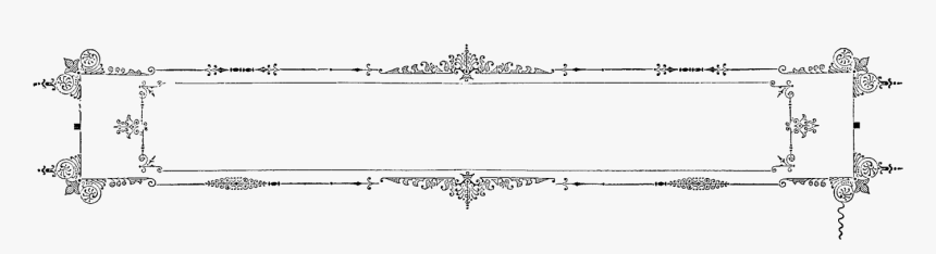 Fancy Scroll Png - Line Art, Transparent Png, Free Download