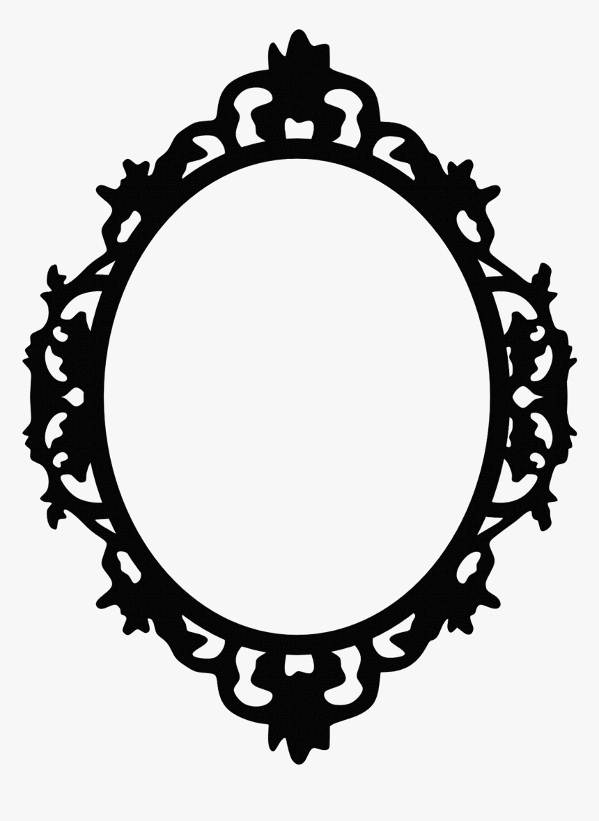 Scroll Saw Patterns, Interior Decorating, Stencils, - Vintage Hand Mirror Svg, HD Png Download, Free Download