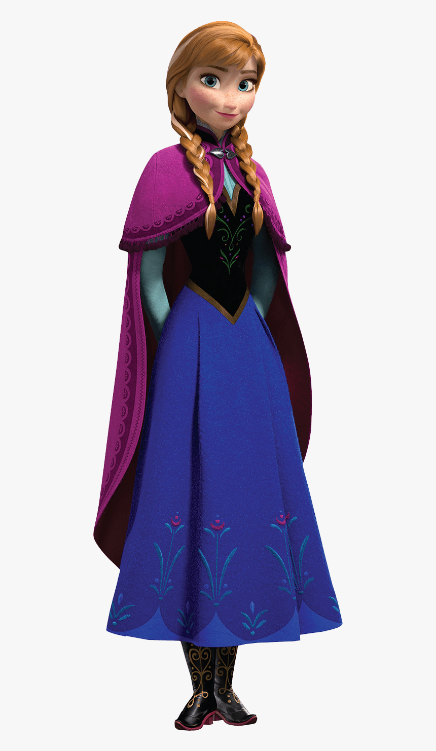 Arna Frozen Character Transparent Image - Frozen Anna, HD Png Download, Free Download