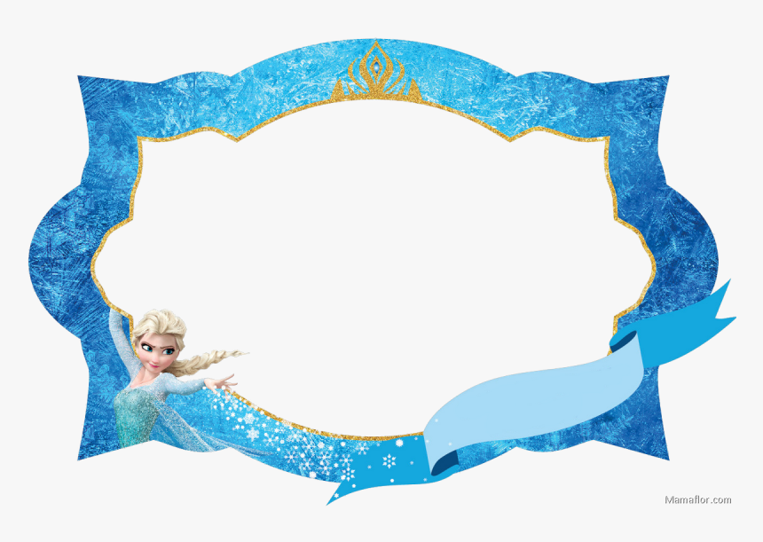 Transparent Elsa Anna Clipart - Marcos De Frozen Png, Png Download, Free Download
