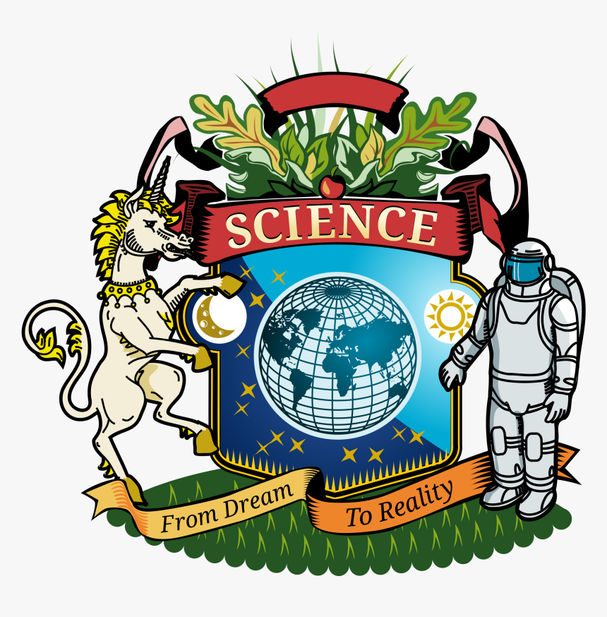 Science Clipart Coat - Science Coat Of Arms, HD Png Download, Free Download