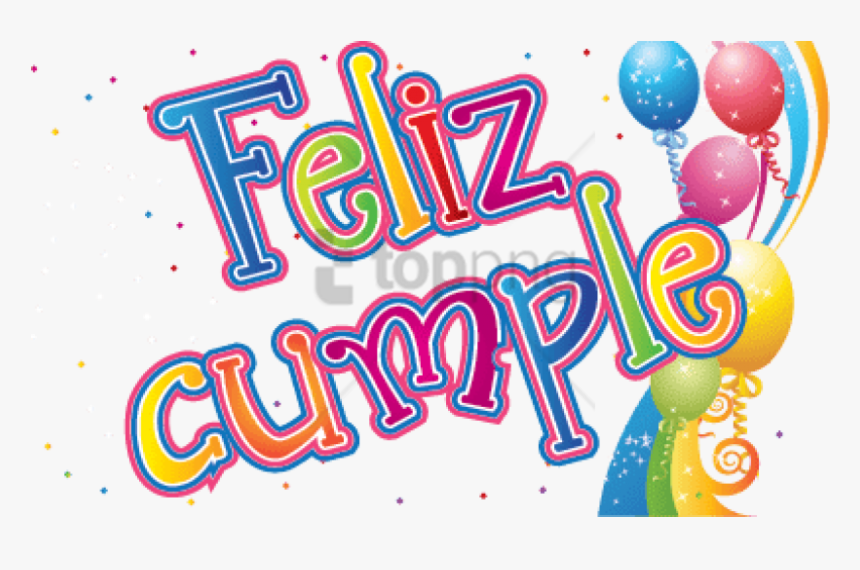 Free Png Feliz Cumpleaños With Balloons Png Images - Feliz Cumpleaños Png Sin Fondo, Transparent Png, Free Download