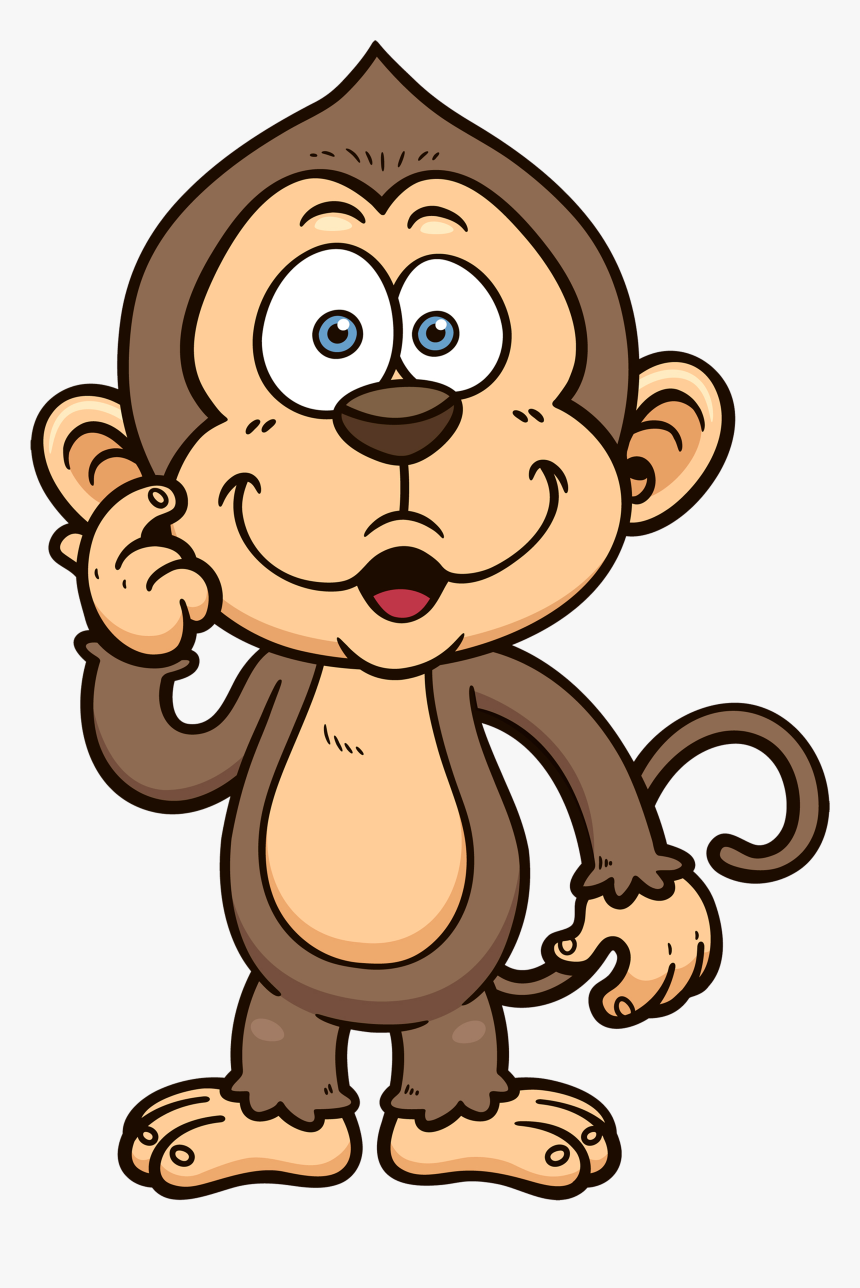 Monkey Cartoons Image - Monkey Cartoon Png, Transparent Png, Free Download