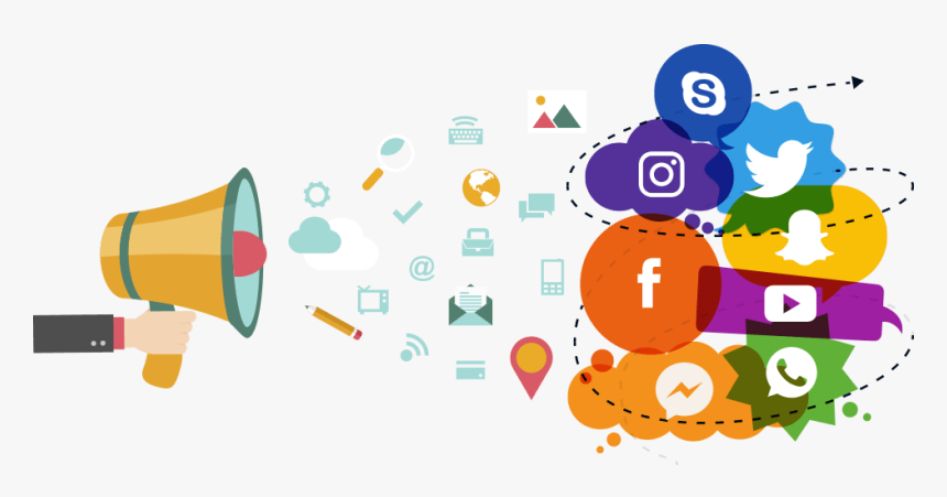 Social Media Marketing Services Social Media Transparent Background Hd Png Download Kindpng