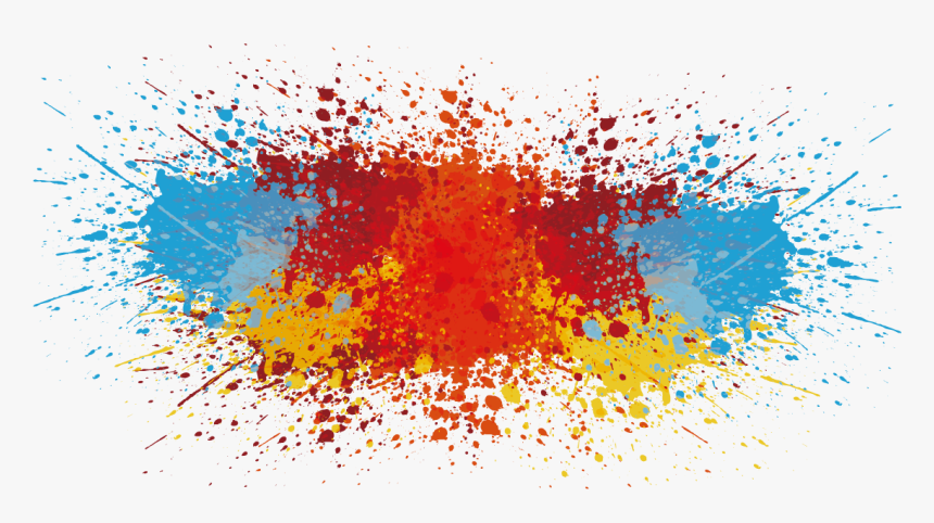 Vector Splash Of Paint Png Download - Color Splash Vector Png, Transparent Png, Free Download