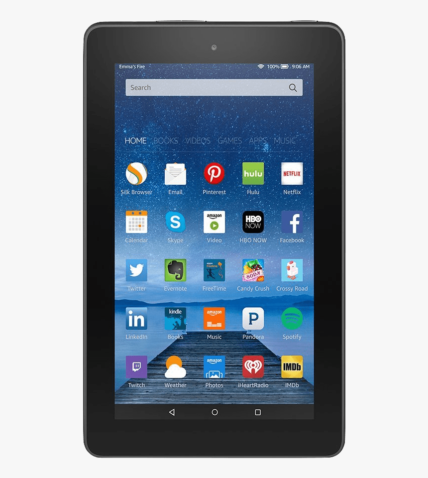 Fire Tablet - Amazon Fire 5th Generation, HD Png Download, Free Download