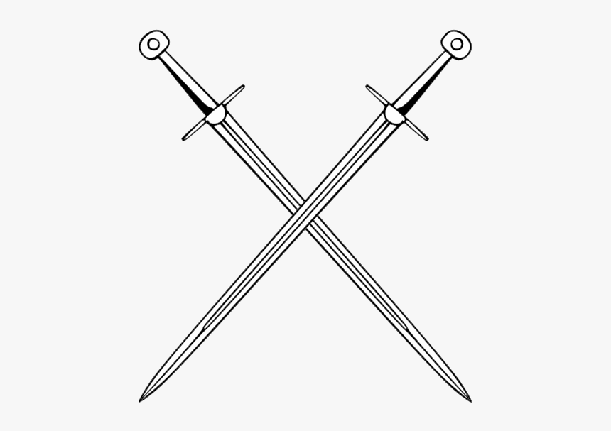 Crossed Swords Png Hd Transparent Crossed Swords Hd - Transparent Background Crossed Swords, Png Download, Free Download