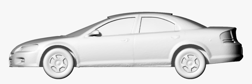 1-piece - 3d Car Model Png, Transparent Png, Free Download