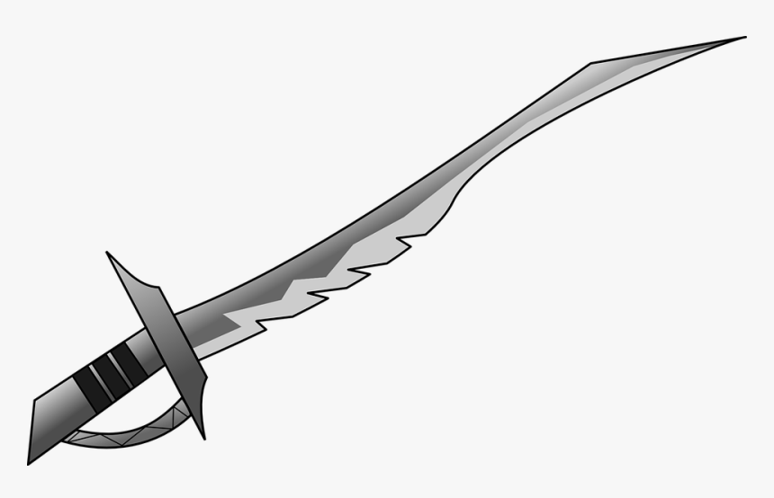 Espada Prata Medieval Png, Transparent Png, Free Download