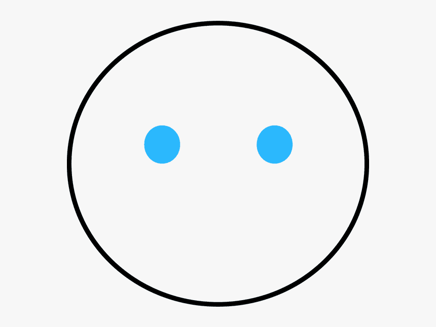 How To Draw Crying Emoji - Circle, HD Png Download, Free Download