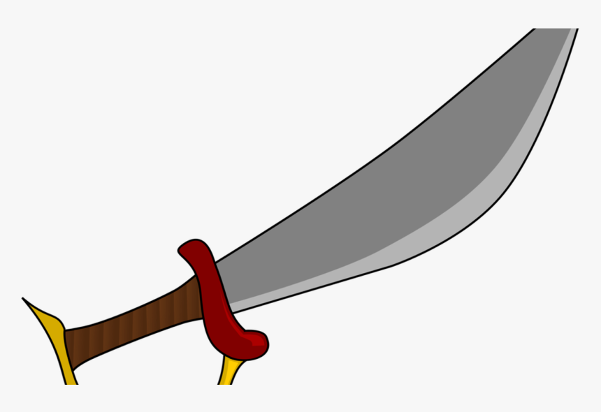 Knife Cutlass Sword Pirate Computer Icons Free Commercial, HD Png Download, Free Download