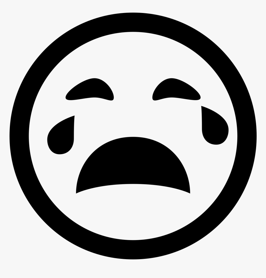 Crying Face Icon Png, Transparent Png, Free Download