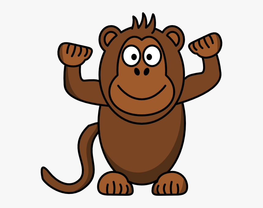 Monkey Svg Clip Arts - Monkey Clipart, HD Png Download, Free Download