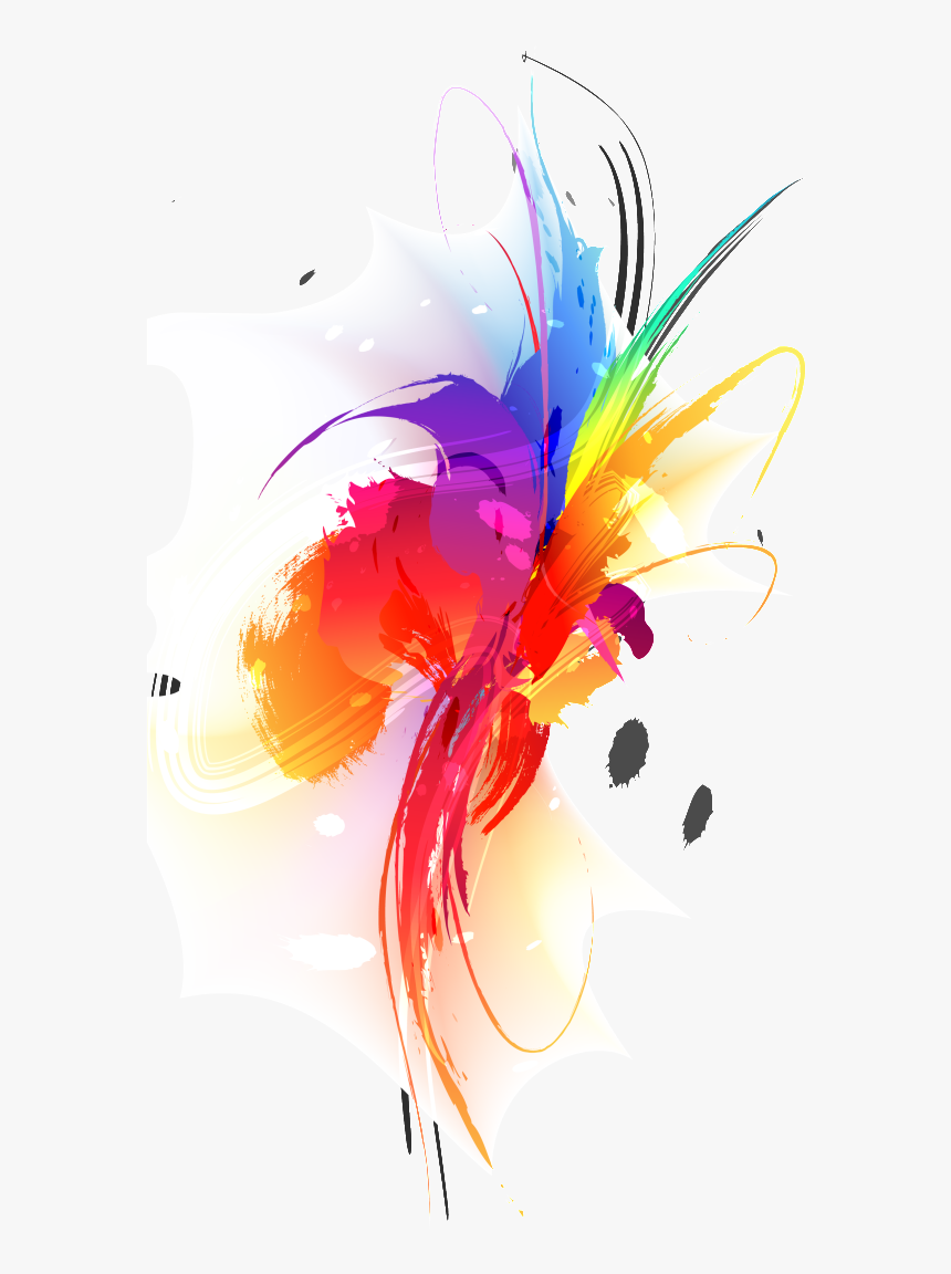 This Backgrounds Is Colorful Splash Ink About Colorful,splashed - Vector Ink Splash Png, Transparent Png, Free Download
