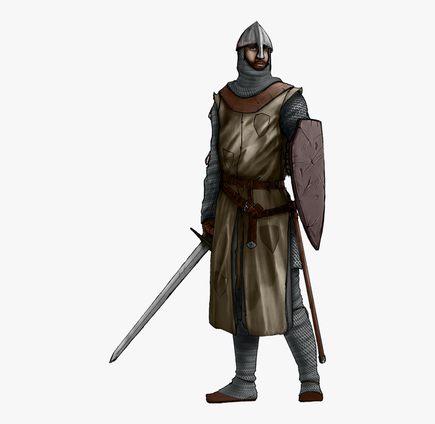 Soldier Sword Png Free Download - Medieval Soldier Infantry, Transparent Png, Free Download