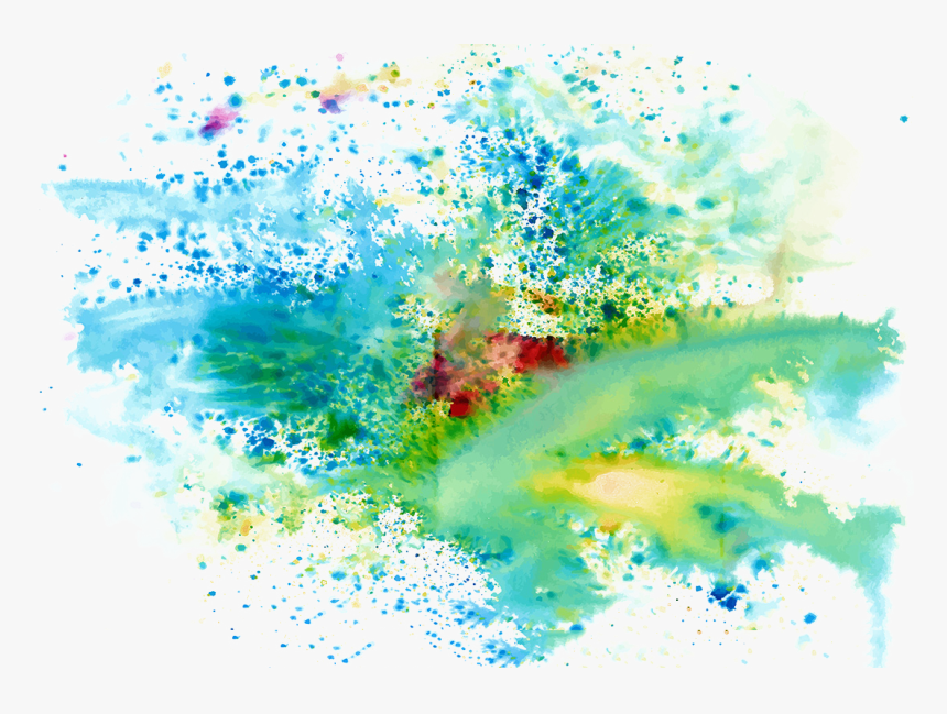 Color Paint Colors Splash Ink Cool Clipart - Splash Brush Background Png, Transparent Png, Free Download