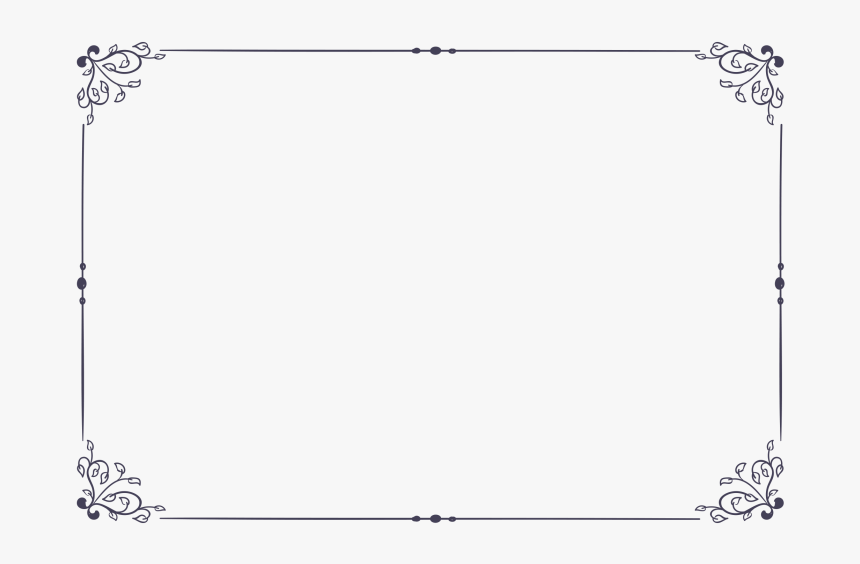 Photo Border Png - Line Art, Transparent Png, Free Download