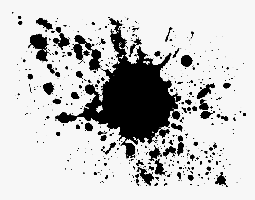 Ink Splash Png - Salpicadura De Pintura Png, Transparent Png, Free Download