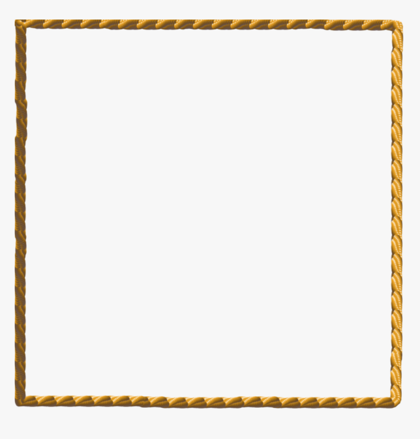 White Borders Png Images Rope Frames Transparent Png - Rope Border, Png Download, Free Download