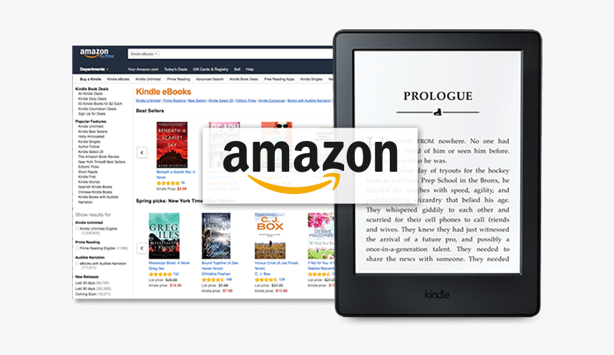 Your Ebook On Amazon - Kindle Ebooks, HD Png Download, Free Download