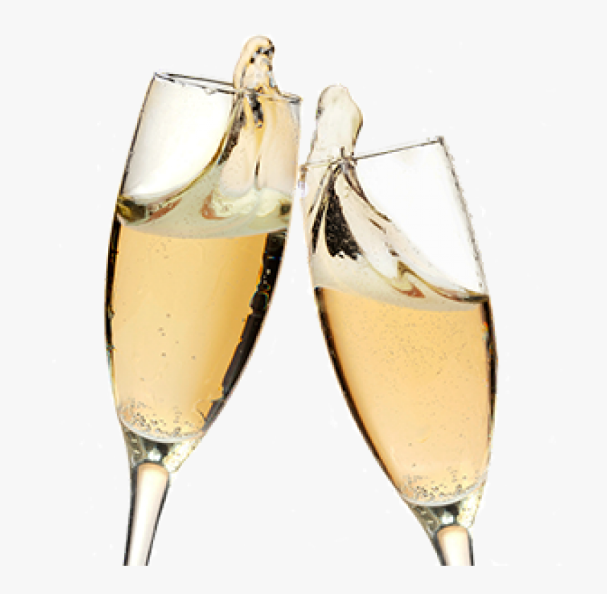 Champagne Glass White Wine - Glasses Of Champagne Png, Transparent Png, Free Download