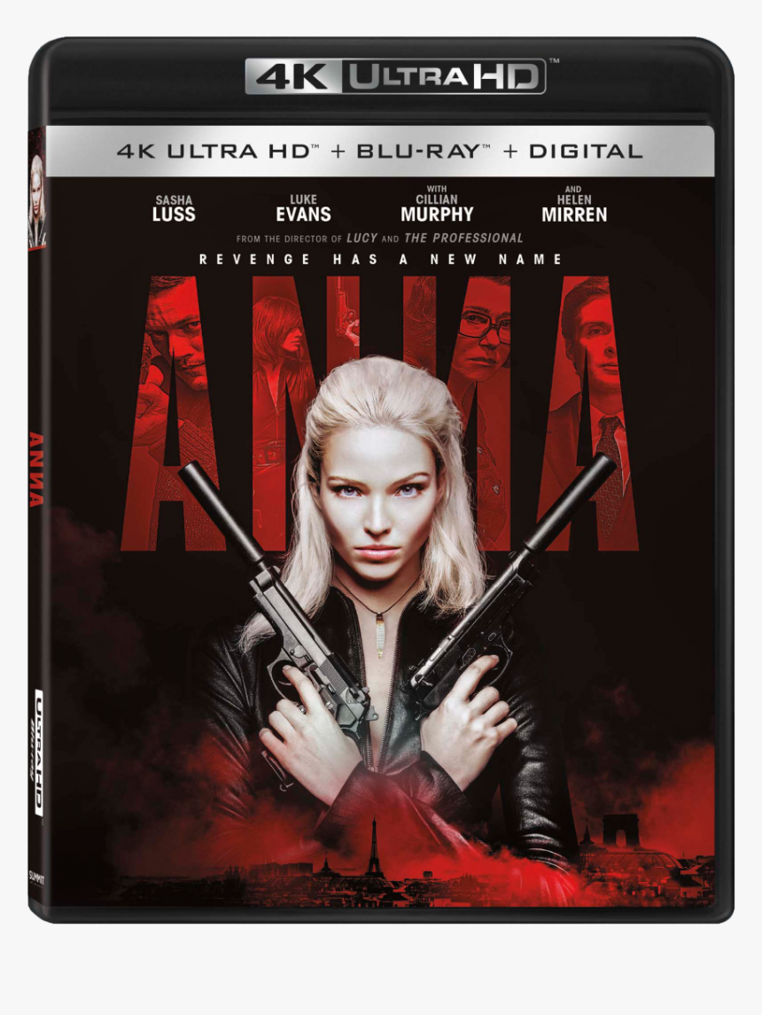 Action-packed Anna Debuts On Disc In Sept - Anna 2019 Blu Ray, HD Png Download, Free Download