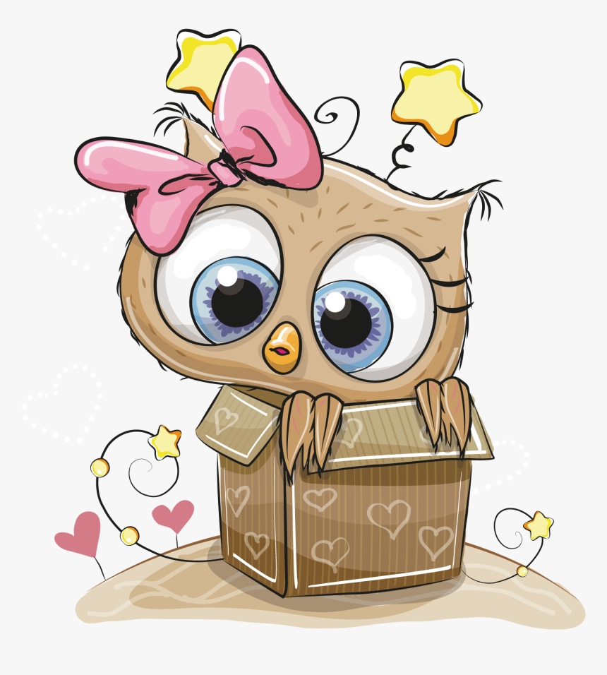 Transparent Box Clipart Png - Baby Shower Owl Girl, Png Download, Free Download