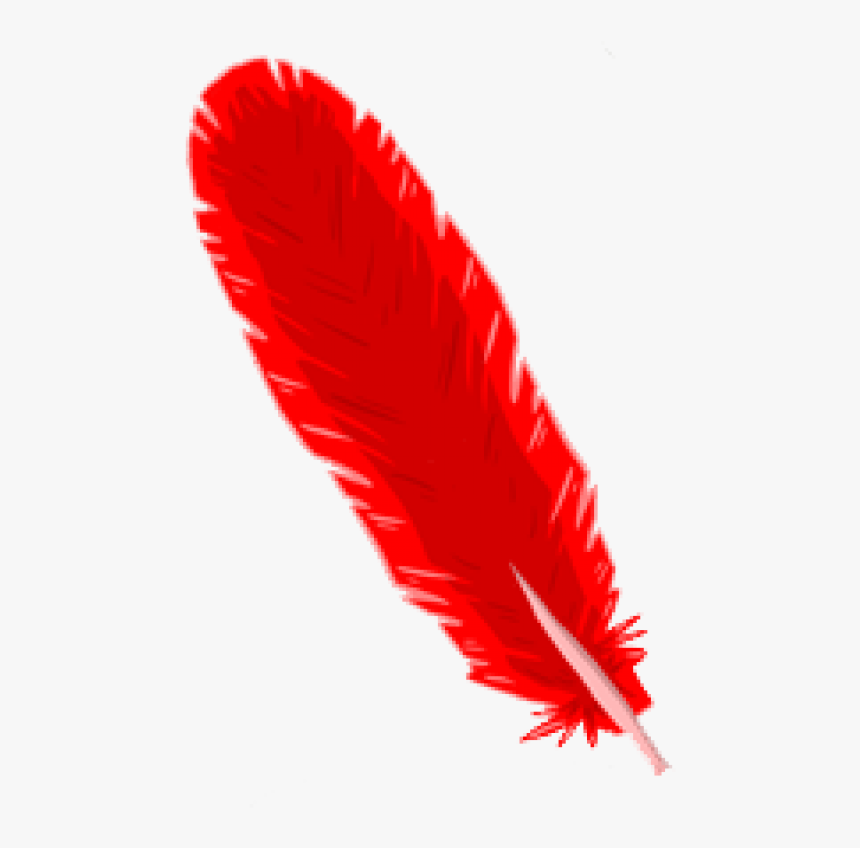 Red Logo Png Image Free Download - Red Feather No Background, Transparent Png, Free Download