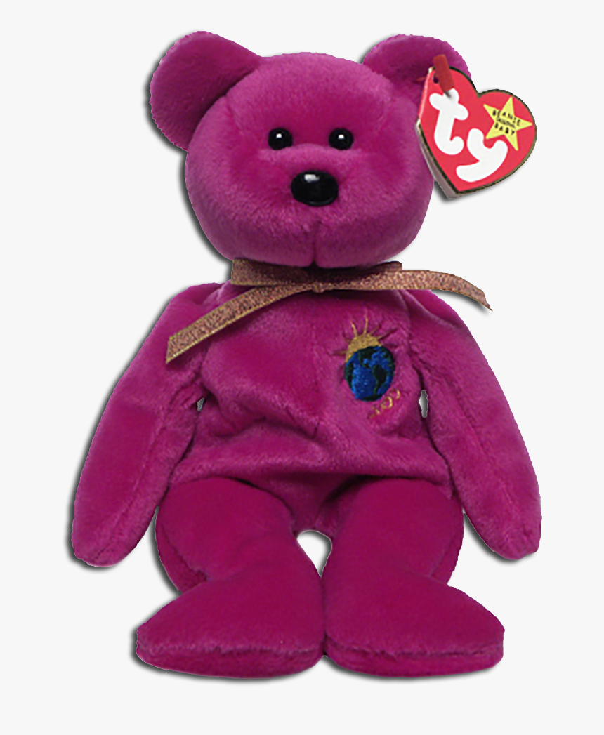 Beanie Babies Png - Millennium Ty Beanie Bear, Transparent Png, Free Download