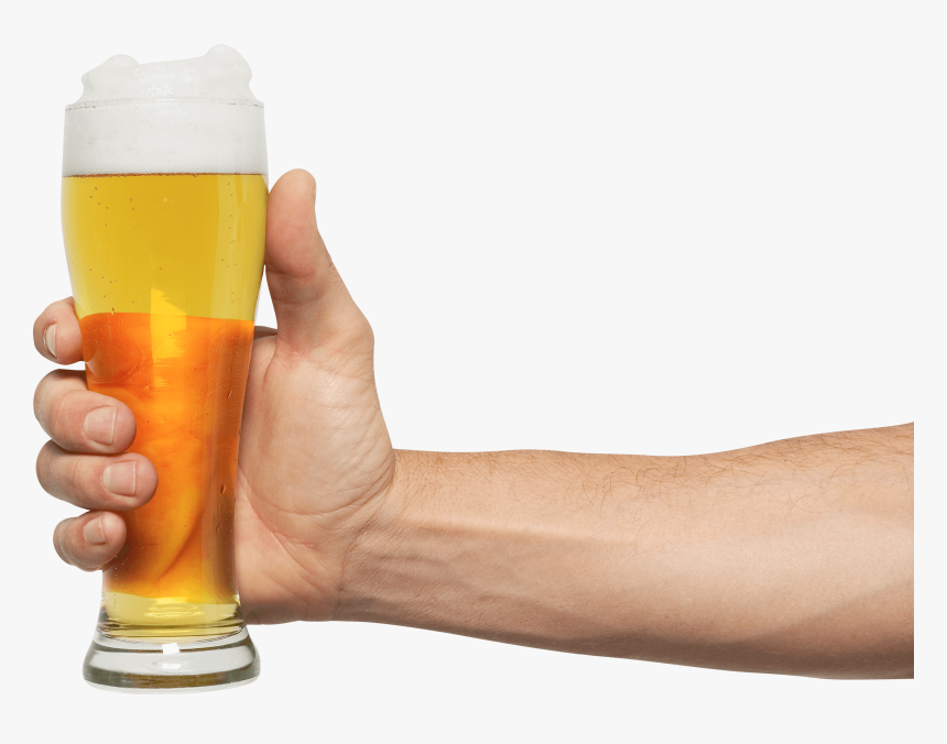 Hand Holding Pint Beer - Saturday Day Time Drinking, HD Png Download, Free Download