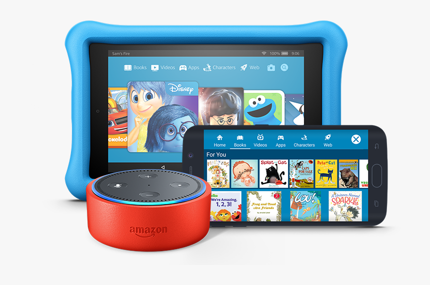 Amazon Echo Dot Kids Edition Kids Content - Freetime App For Ios, HD Png Download, Free Download