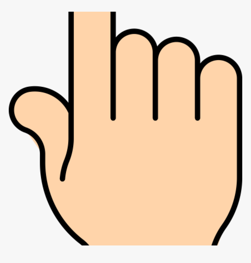 Finger Point Png - Pointing Up Hand Clipart, Transparent Png, Free Download