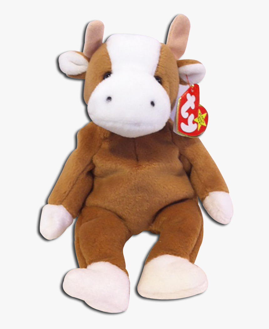 Beanie Babies Png - Cow Stuffed Animal Ty, Transparent Png, Free Download