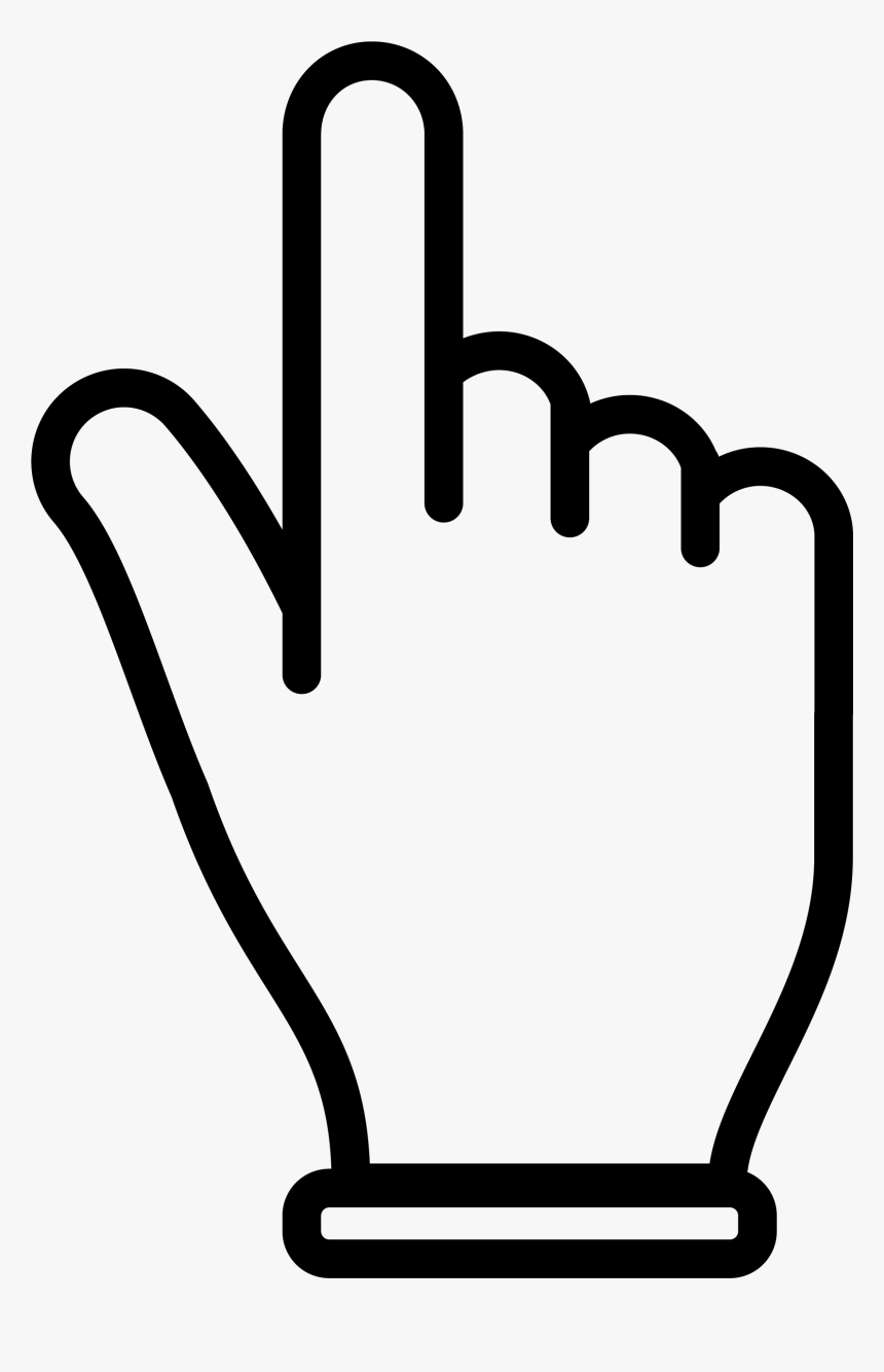 Mouse Cursor Click Png Transparent Free Images Png - Hand Mouse Cursor Png, Png Download, Free Download