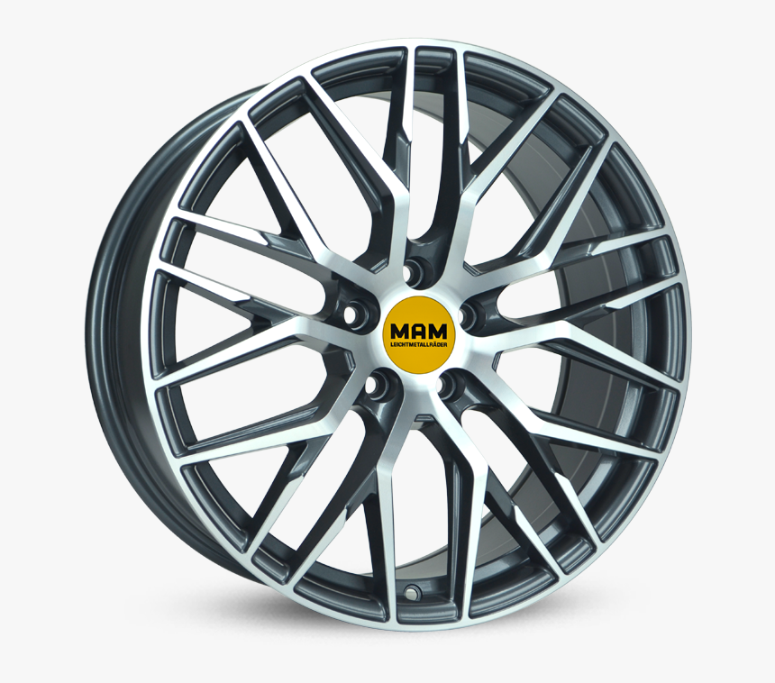 Transparent Car Wheels Png - Mam Rs4 Palladium Front Polish, Png Download, Free Download