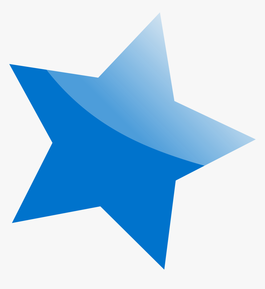 Blue Star Png Image Transparent Background Free Download - Blue Star Png Icon, Png Download, Free Download