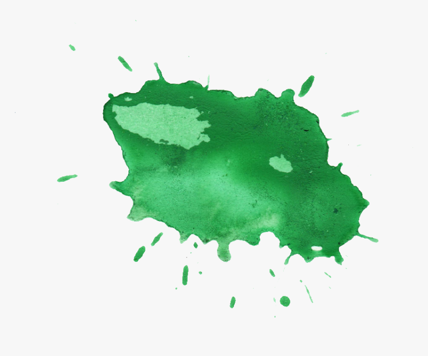 Transparent Paint Splash Clipart - Green Paint Splatter Png, Png Download, Free Download