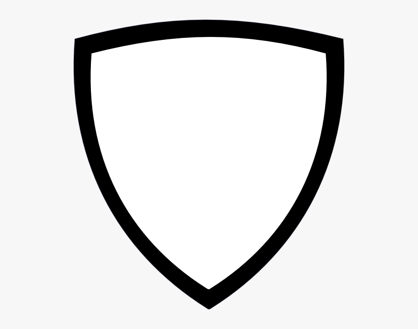 Download Free Shield Vectors Icon Shield Logo Black And White Hd Png Download Kindpng