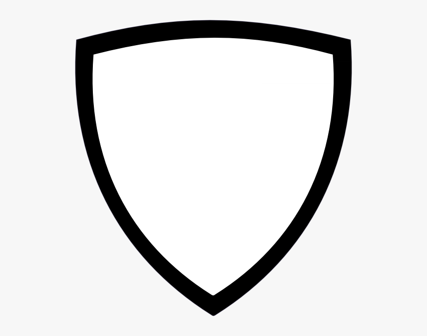 Download Free Shield Vectors Icon - Shield Logo Black And White, HD Png Download, Free Download